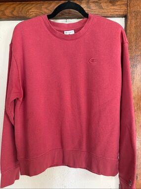 Champion Women's Crewneck Sweatshirt in Dusty Rose